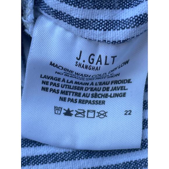 Brandy Melville J. Galt Shanghai Women's Striped Pants Casual - Picture 4 of 8